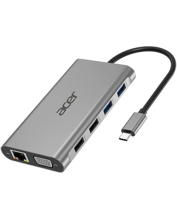 Remise 🧨 Acer 11in1 Type C Dongle Avec Fil USB 3.2 Gen 1 (3.1 Gen 1) Type-C Argent 😍 3 Remise 🧨 Acer 11in1 Type C Dongle Avec Fil USB 3.2 Gen 1 (3.1 Gen 1) Type-C Argent 😍