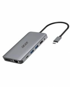 Sortie 🛒 Acer HP.DSCAB.009 Station D'accueil Avec Fil USB 3.2 Gen 1 (3.1 Gen 1) Type-C Argent ⌛ -Lenovo shop acer hp dscab 009 station d accueil 1