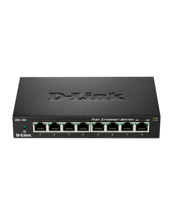 Remise 💯 D-Link DES-108 Commutateur Réseau Non-géré Fast Ethernet (10/100) Noir 😀 3 Remise 💯 D-Link DES-108 Commutateur Réseau Non-géré Fast Ethernet (10/100) Noir 😀
