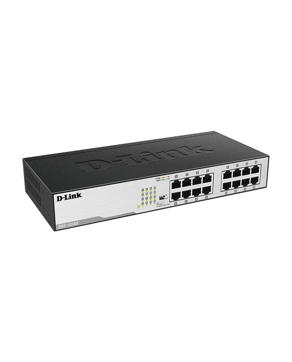 Acheter ⭐ D-Link DGS-1016D Commutateur Réseau Non-géré Gigabit Ethernet (10/100/1000) 1U Noir, Argent 🔥 4 Acheter ⭐ D-Link DGS-1016D Commutateur Réseau Non-géré Gigabit Ethernet (10/100/1000) 1U Noir, Argent 🔥 – Image 2