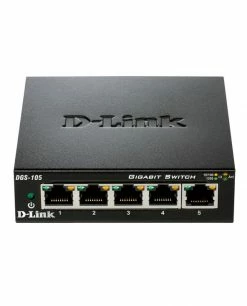 Budget đ D-Link DGS-105 Commutateur RĂ©seau Non-gĂ©rĂ© Noir đ€©