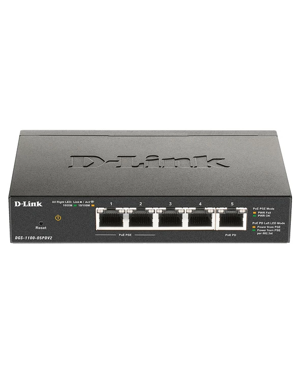 Offres 🎉 D-Link DGS-1100-05PDV2 Commutateur Réseau Gigabit Ethernet (10/100/1000) Noir Connexion Ethernet, Supportant L'alimentation Via 🥰 3 Offres 🎉 D-Link DGS-1100-05PDV2 Commutateur Réseau Gigabit Ethernet (10/100/1000) Noir Connexion Ethernet, Supportant L'alimentation Via 🥰