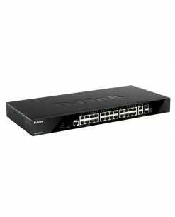 Tout neuf ✨ D-Link DGS-1520-28 Commutateur Réseau Géré L3 10G Ethernet (100/1000/10000) Noir 1U ⌛