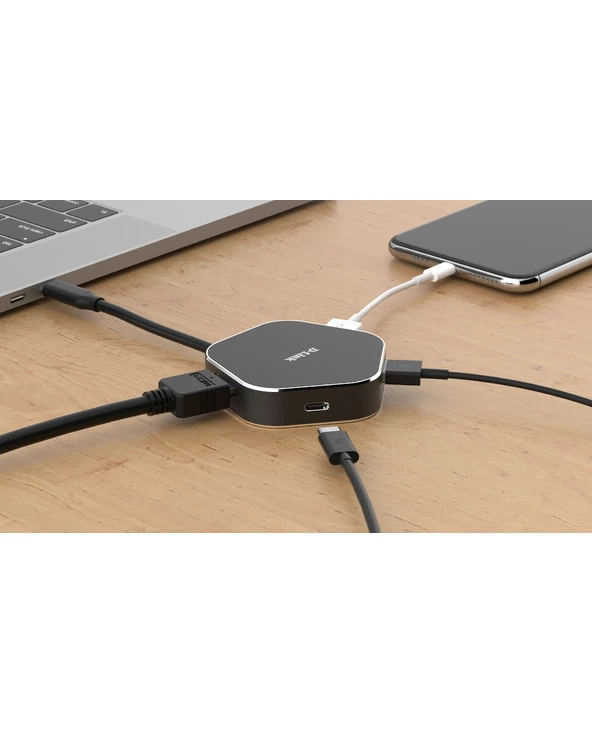 Le moins cher 😀 D-Link DUB-M420 Station D'accueil Avec Fil Thunderbolt 3 Noir, Argent 👏 5 Le moins cher 😀 D-Link DUB-M420 Station D'accueil Avec Fil Thunderbolt 3 Noir, Argent 👏 – Image 3