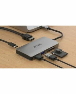 Tout neuf ⭐ D-Link DUB-M610 Station D'accueil Avec Fil USB 3.2 Gen 1 (3.1 Gen 1) Type-C Aluminium, Noir ???? -Lenovo shop d link dub m610 station d accueil a 3