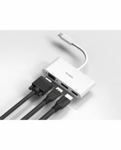 Bon marché ???? D-Link DUB-V310 Station D'accueil Avec Fil USB 3.2 Gen 1 (3.1 Gen 1) Type-C Blanc ???? -Lenovo shop d link dub v310 station d accueil a 2