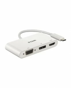 Bon marchĂ© đ D-Link DUB-V310 Station D'accueil Avec Fil USB 3.2 Gen 1 (3.1 Gen 1) Type-C Blanc đ