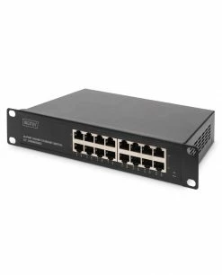 De gros 😉 Digitus Commutateur Gigabit Ethernet 10 Pouces 16 Ports, Non Administré 👍