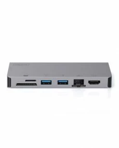 Grosses soldes 👏 Digitus Station D’accueil Multiport Portable USB Type-C, 8 Ports 😍 -Lenovo shop digitus station d accueil multiport 4