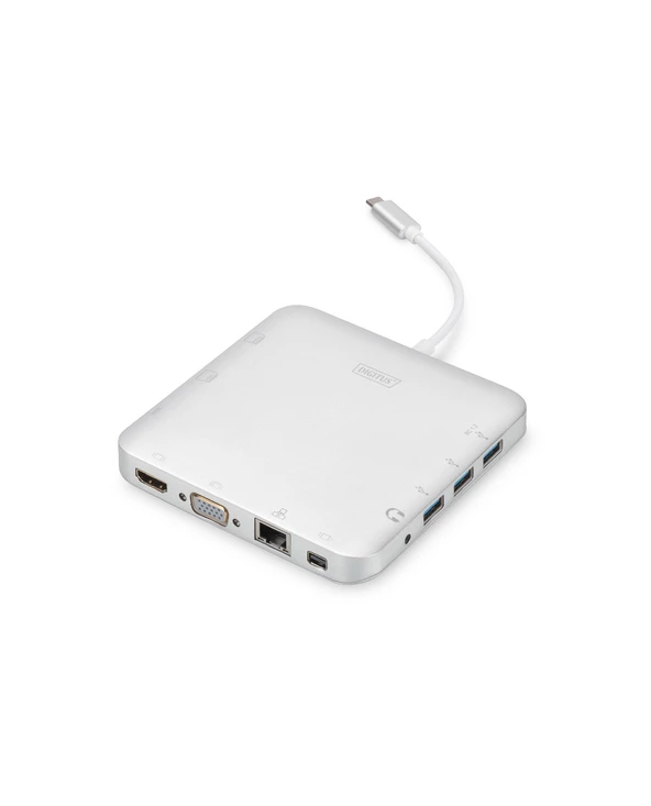Meilleure affaire ❤️ Digitus Station D'accueil Universelle, USB Type C ✨ 3 Meilleure affaire ❤️ Digitus Station D'accueil Universelle, USB Type C ✨