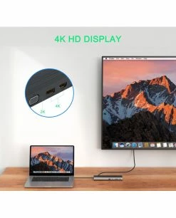 Nouveau 🎉 DLH STATION D'ACCUEIL USB-C 4K TRIPLE AFFICHAGE (DP / HDMI / VGA) 😀 -Lenovo shop dlh station d accueil usb c 4k trip 5