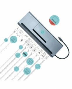 Promo 🛒 I-tec Metal USB-C Low Profile 4K Triple Display Docking Station With Power Delivery 85 W + Universal Charger 112 W 😍 -Lenovo shop i tec metal usb c low profile 4k tr 4