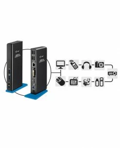 Acheter 😀 I-tec USB 3.0 Dual Docking Station HDMI DVI ✨ -Lenovo shop i tec usb 3 0 dual docking station 1 4