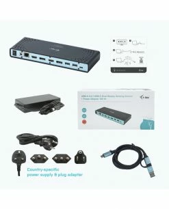 Le moins cher 👍 I-tec USB 3.0 / USB-C / Thunderbolt 3 Dual Display Docking Station + Power Delivery 65W 🔥 -Lenovo shop i tec usb 3 0 usb c thunderbolt 11