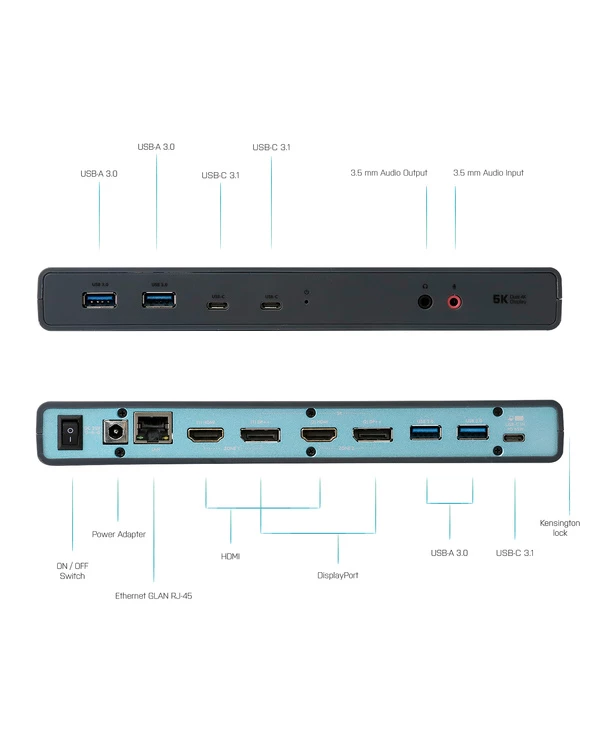 Coupon 🥰 I-tec USB 3.0 / USB-C / Thunderbolt 3 Dual Display Docking Station + Power Delivery 65W 🛒 7 Coupon 🥰 I-tec USB 3.0 / USB-C / Thunderbolt 3 Dual Display Docking Station + Power Delivery 65W 🛒 – Image 5