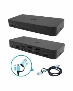 Remise 🔔 I-tec USB 3.0 / USB-C / Thunderbolt, 3x 4K Docking Station + Power Delivery 100W 🔥