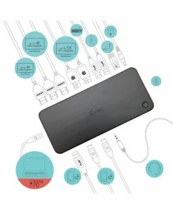 Remise 🔔 I-tec USB 3.0 / USB-C / Thunderbolt, 3x 4K Docking Station + Power Delivery 100W 🔥 -Lenovo shop i tec usb 3 0 usb c thunderbolt 45