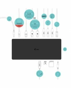 Vente flash 💯 I-tec USB-C/Thunderbolt Triple Display Docking Station + Power Delivery 100W ⌛ -Lenovo shop i tec usb c thunderbolt triple disp 3