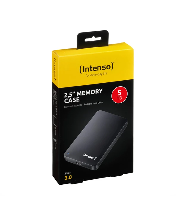 Promo 💯 Intenso 2,5" Memory Case Disque Dur Externe 5000 Go Noir ⭐ 4 Promo 💯 Intenso 2,5" Memory Case Disque Dur Externe 5000 Go Noir ⭐ – Image 2