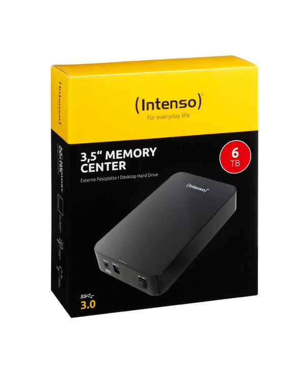 Bon marché 🎉 Intenso Memory Center Disque Dur Externe 6000 Go Noir 🤩 5 Bon marché 🎉 Intenso Memory Center Disque Dur Externe 6000 Go Noir 🤩 – Image 3