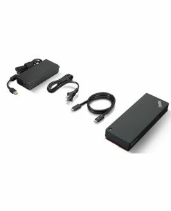 Meilleure affaire 🧨 Lenovo ThinkPad Universal Thunderbolt 4 Smart Dock Avec Fil Noir 🧨