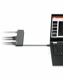 Tout neuf 🔥 Lenovo USB-C Mini Dock Avec Fil USB 3.2 Gen 1 (3.1 Gen 1) Type-C Gris ✔️ -Lenovo shop lenovo usb c mini dock avec fil usb 3