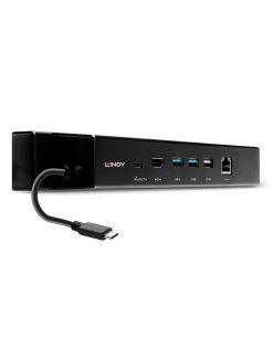 Bon marché 👏 Lindy 43319 Station D'accueil Avec Fil USB 3.2 Gen 1 (3.1 Gen 1) Type-C Noir 😉