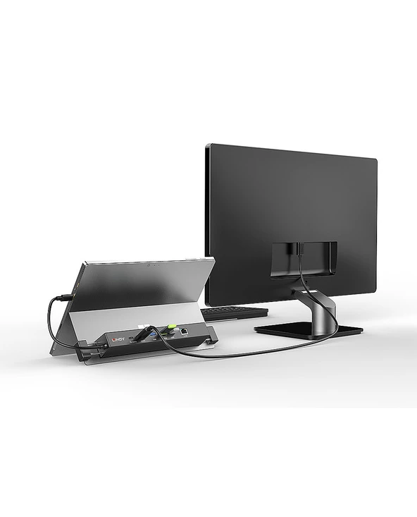 Bon marché ???? Lindy 43319 Station D'accueil Avec Fil USB 3.2 Gen 1 (3.1 Gen 1) Type-C Noir ???? 4 Bon marché ???? Lindy 43319 Station D'accueil Avec Fil USB 3.2 Gen 1 (3.1 Gen 1) Type-C Noir ???? – Image 2