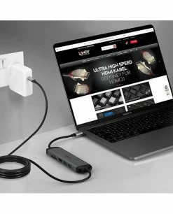 Sortie ⌛ Lindy 43326 Station D'accueil Avec Fil USB 3.2 Gen 1 (3.1 Gen 1) Type-C Noir, Gris 🔔 -Lenovo shop lindy 43326 station d accueil avec 1 4