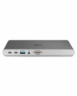 Tout neuf 😀 Lindy DST-Pro 5K Avec Fil USB 3.2 Gen 1 (3.1 Gen 1) Type-C Argent 👏 -Lenovo shop lindy dst pro 5k avec fil usb 3 2 g 4
