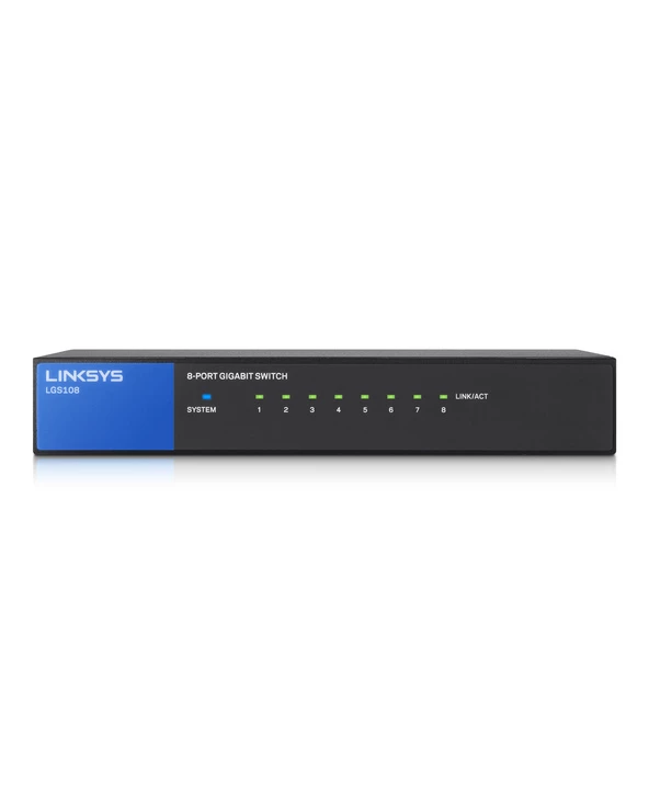 Acheter ❤️ Linksys Commutateur De Bureau Gigabit à 8 Ports (LGS108) ❤️ 5 Acheter ❤️ Linksys Commutateur De Bureau Gigabit à 8 Ports (LGS108) ❤️ – Image 3