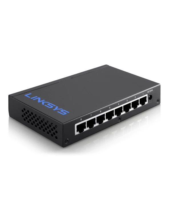 Acheter ❤️ Linksys Commutateur De Bureau Gigabit à 8 Ports (LGS108) ❤️ 6 Acheter ❤️ Linksys Commutateur De Bureau Gigabit à 8 Ports (LGS108) ❤️ – Image 4