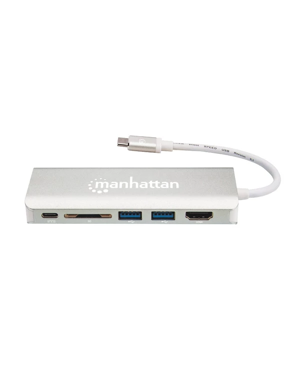 Coupon ✔️ Manhattan 152075 Hub & Concentrateur USB 3.2 Gen 2 (3.1 Gen 2) Type-C 40000 Mbit/s Aluminium 🔔 6 Coupon ✔️ Manhattan 152075 Hub & Concentrateur USB 3.2 Gen 2 (3.1 Gen 2) Type-C 40000 Mbit/s Aluminium 🔔 – Image 4