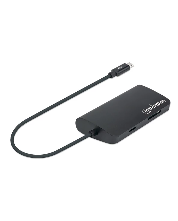 Tout neuf 🛒 Manhattan 152372 Hub & Concentrateur USB 3.2 Gen 1 (3.1 Gen 1) Type-C 5000 Mbit/s Noir 🌟 4 Tout neuf 🛒 Manhattan 152372 Hub & Concentrateur USB 3.2 Gen 1 (3.1 Gen 1) Type-C 5000 Mbit/s Noir 🌟 – Image 2