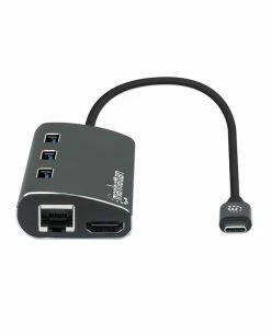 Sortie 🌟 Manhattan 152440 Hub & Concentrateur USB Type-C 800 Mbit/s Noir 🎉 -Lenovo shop manhattan 152440 hub concentrateu 3