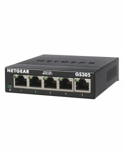 Remise ⌛ Netgear GS305-300PES Commutateur Réseau Non-géré L2 Gigabit Ethernet (10/100/1000) Noir 👏