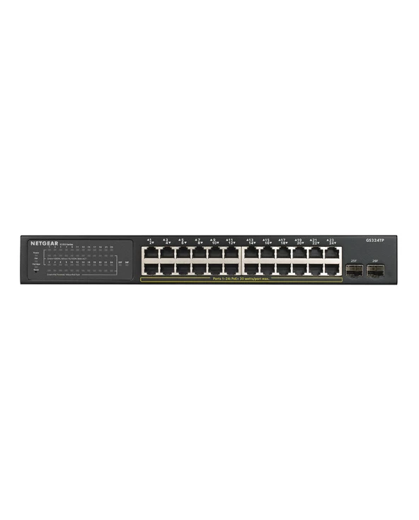 Meilleure affaire đ Netgear GS324TP GĂ©rĂ© Gigabit Ethernet (10/100/1000) Noir Connexion Ethernet, Supportant L'alimentation Via Ce Port (PoE) đ 4 Meilleure affaire đ Netgear GS324TP GĂ©rĂ© Gigabit Ethernet (10/100/1000) Noir Connexion Ethernet, Supportant L'alimentation Via Ce Port (PoE) đ â Image 2