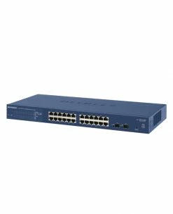 Promo ✨ Netgear ProSAFE GS724Tv4 Géré L3 Gigabit Ethernet (10/100/1000) Bleu ✔️ -Lenovo shop netgear prosafe gs724tv4 g r l3 gi 3