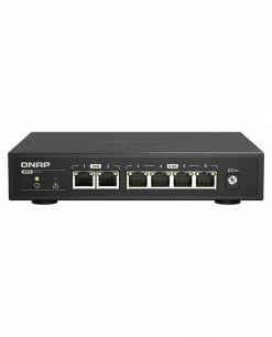 Meilleure affaire 💯 QNAP QSW-2104-2T Commutateur Réseau Non-géré 2.5G Ethernet (100/1000/2500) Noir 🔔