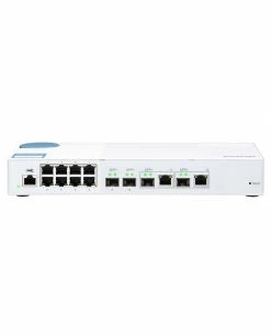 Promo 🌟 QNAP QSW-M408-2C Commutateur Réseau Géré L2 10G Ethernet (100/1000/10000) Blanc 👏