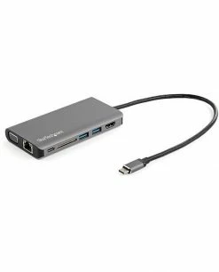 Meilleur prix ✨ StarTech.com Adaptateur Multiport - USB Type-C Vers HDMI / VGA - Power Delivery De 100 W - SD - Audio Et Micro - Mini Dock USB-C 🔔