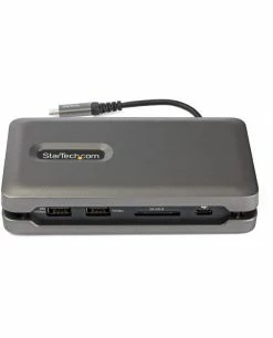 Coupon ⭐ StarTech.com "Adaptateur Multiport USB-C 6 En 1 - USB Type-C Vers 4K 60Hz HDMI 2.0 - 100W Power Delivery Pass-trough - SD/Micro 🤩 -Lenovo shop startech com adaptateur multiport 1 8