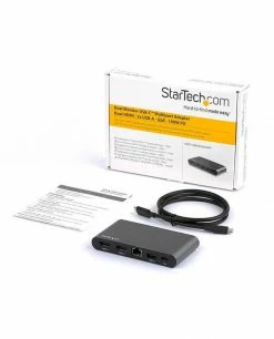 Meilleure vente 🥰 StarTech.com Adaptateur Multiport AV Numérique USB-C Avec 2 Sorties HDMI 4K - PD 3.0 100 W ⌛ -Lenovo shop startech com adaptateur multiport a 11