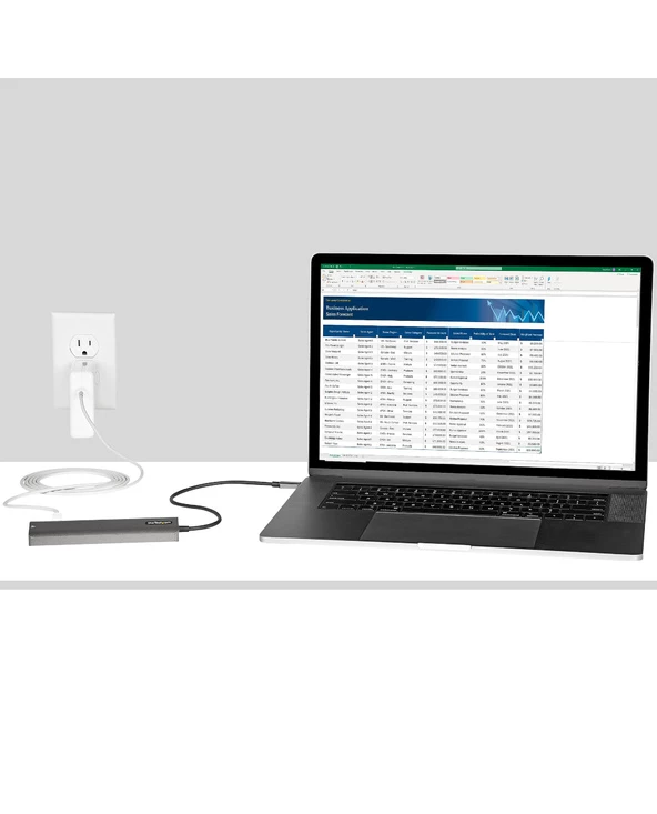 Le moins cher đ„ StarTech.com Adaptateur Multiport USB-C - USB Type C Vers HDMI 2.0 4K 60Hz, Alimentation 100W Passthrough, SD/MicroSD, Hub 2 Por â 4 Le moins cher đ„ StarTech.com Adaptateur Multiport USB-C - USB Type C Vers HDMI 2.0 4K 60Hz, Alimentation 100W Passthrough, SD/MicroSD, Hub 2 Por â â Image 2