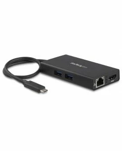 Sortie 🥰 StarTech.com Adaptateur Multiport USB Type-C Pour Ordinateur Portable - Power Delivery - HDMI 4K - GbE - USB 3.0 🛒