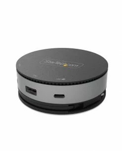 Acheter 🛒 StarTech.com DKT31CHDVCM Station D'accueil Avec Fil USB 3.2 Gen 2 (3.1 Gen 2) Type-C Noir, Gris 🛒