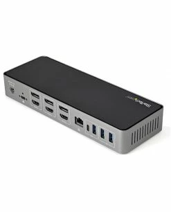 Offres 🔔 StarTech.com Dock USB-C & USB-A - Station D'Accueil Universelle à Triple Écran DisplayPort & HDMI 4K 60Hz - 85W Power Delivery, 😀 -Lenovo shop startech com dock usb c usb a s 8