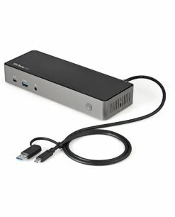 Offres 🔔 StarTech.com Dock USB-C & USB-A - Station D'Accueil Universelle à Triple Écran DisplayPort & HDMI 4K 60Hz - 85W Power Delivery, 😀 -Lenovo shop startech com dock usb c usb a s 9
