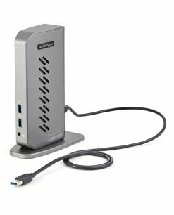 Sortie 💯 StarTech.com Dock USB-C USB-A - Station D'Accueil USB 3.0 Hybride Universelle Pour PC Portable USB-C Ou USB-A - Double Écran 4K 🌟 -Lenovo shop startech com dock usb c usb a sta 2