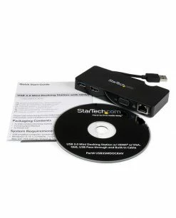 Budget ⭐ StarTech.com Mini Station D’accueil USB 3.0 Universelle Pour Ordinateur Portable Avec HDMI Ou VGA, Gigabit Ethernet, USB 3.0 🤩 9 Budget ⭐ StarTech.com Mini Station D’accueil USB 3.0 Universelle Pour Ordinateur Portable Avec HDMI Ou VGA, Gigabit Ethernet, USB 3.0 🤩 -Lenovo shop startech com mini station d accueil 3